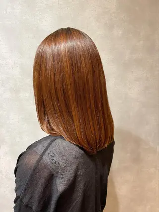 セミロング 栗本 博史のヘアスタイル