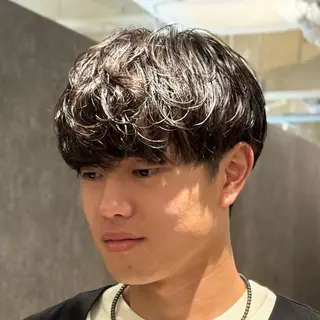 ショート パーマ メンズ 金山駅前メンズパーマ 特化COUNTERのヘアスタイル