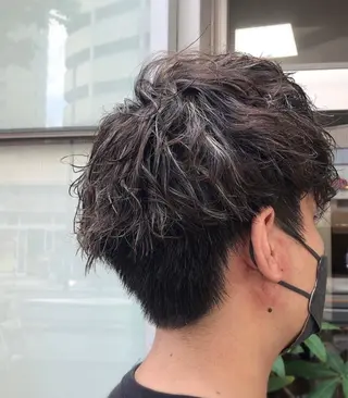 ショート カラー メンズ 川崎/スタイリスト /髪質改善🫧のヘアスタイル