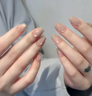 ネイル By moonネイル 🌷ワンホン/韓国風のネイルデザイン