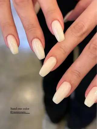 ネイル シンプルネイル Ezura Yumiのネイルデザイン