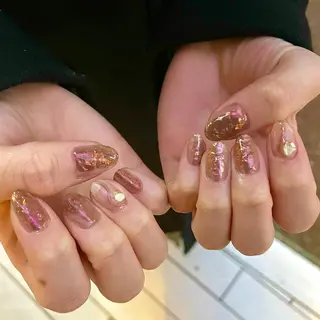 ネイル 新井 ひなののネイルデザイン