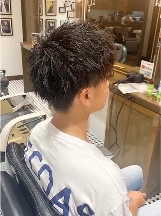 ショート メンズ .5 by SOLEIL藤沢店のヘアスタイル