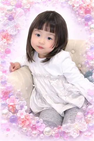 キッズ 𝑪𝒐𝒍𝒐𝒓 *𝒆  ［コロレ］のヘアスタイル