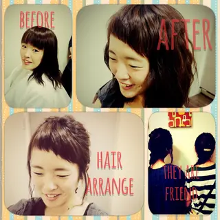 ショート ミディアム セミロング ロング カラー パーマ ヘアアレンジ 透け感/くびれヘア/ レイヤー/カズキ🍭のヘアスタイル
