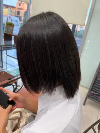 ミディアム 下四日市 翠のヘアスタイル