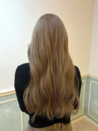 ロング カラー 艶感暖色カラー🥀/ レイヤー / れいかのヘアスタイル