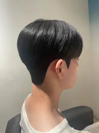 ショート key キーのヘアスタイル