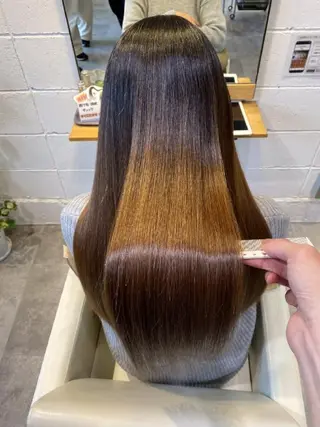 ロング 加藤 健太のヘアスタイル