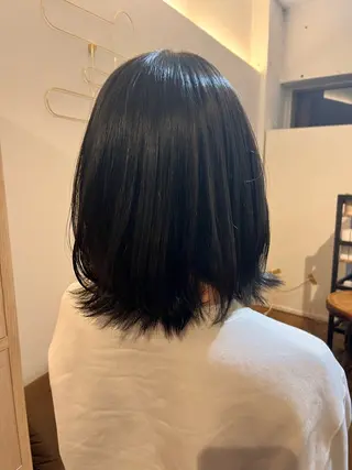 ミディアム 臺 佳連のヘアスタイル
