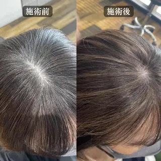 ショート カラー 白髪ぼかし ハイライト専門/大嶋のヘアスタイル