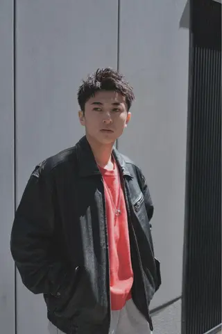 ショート パーマ メンズ 癖毛風パーマ/ 栄/JEONのヘアスタイル