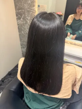 ロング 骨格／顔型／診断／ 伏見／飯味 華菜のヘアスタイル