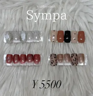 ネイル Sympa 𝓜iwako🐰ᩚのネイルデザイン