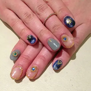 ネイル 河野ちえ (雑誌掲載サロン)のネイルデザイン