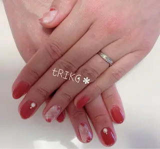 ネイル tRING* しいの木台のネイルデザイン