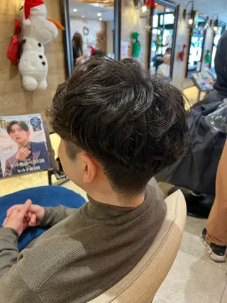 メンズ FUJIIKANON /パーマモデル募集中のヘアスタイル