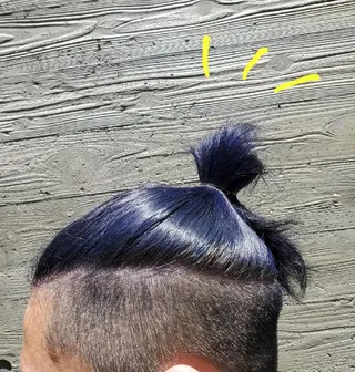 ミディアム カラー 谷 結奈のヘアスタイル