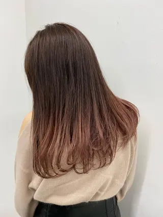 ロング カラー Unami MIHA☘️*゜のヘアスタイル