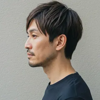 ショート カラー パーマ メンズ 🎸下北沢メンズ 人気◎🎸工藤達哉のヘアスタイル