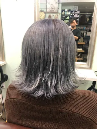 ミディアム カラー 似合わせ💖トレンド ✨TAKAMI😊のヘアスタイル