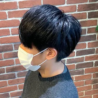 ショート カラー メンズ メンズパーマ&メンズ 縮毛矯正/平野/渋谷のヘアスタイル