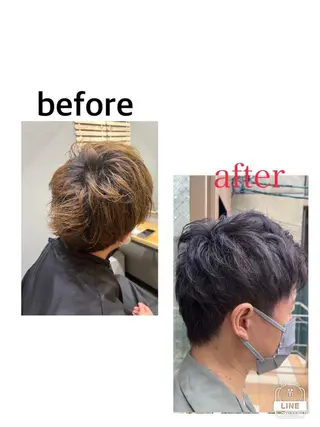 メンズ 久木原 ゆりのヘアスタイル