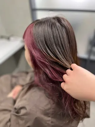 カラー 花田 麟のヘアスタイル