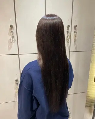 ロング カラー 吉川沙知 /ナチュラルカラーのヘアスタイル