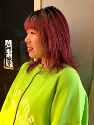 ロング カラー NOUN所属・eri kinjoのヘアスタイル