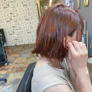 ミディアム カラー 山口 浩之のヘアスタイル