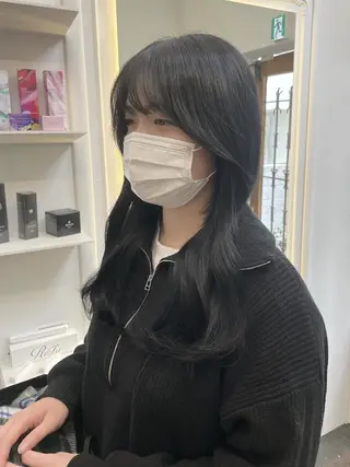 ロング 吉村 憂々のヘアスタイル