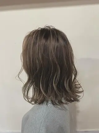 ミディアム カラー ヘアアレンジ 石山涼太 【monolith】のヘアスタイル