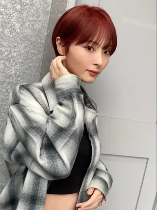 ショート カラー 畔上 尚也のヘアスタイル