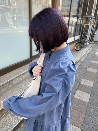 ショート カラー maeda yumiのヘアスタイル