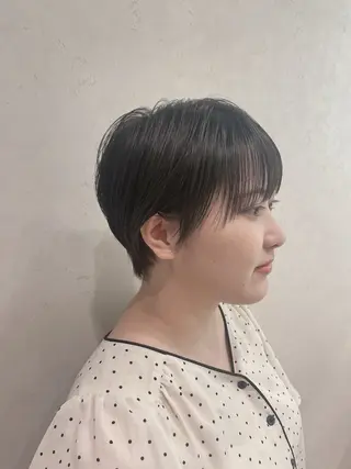 ショート カラー あ あのヘアスタイル