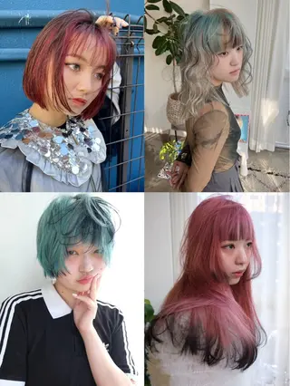カラー 💜ness/ くるみ💜のヘアスタイル
