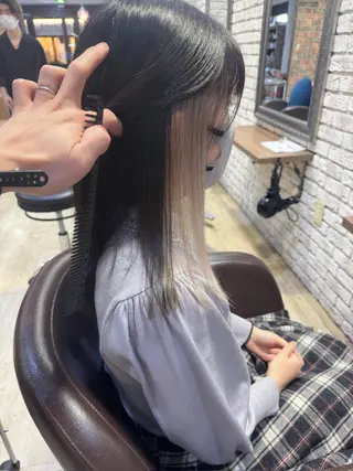 セミロング 古川 流久のヘアスタイル