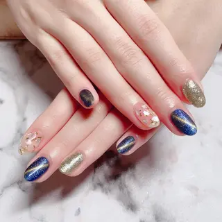 ネイル マジック ミラーのネイルデザイン