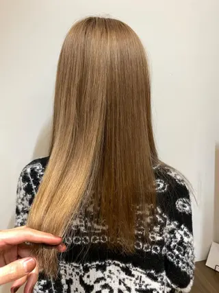 セミロング カラー 美髪改善・レイヤー tadasuke⭐️のヘアスタイル