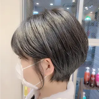 ショート 💎桑原勇志/ ショート/ハイトーンのヘアスタイル