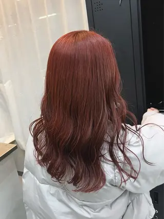 ロング カラー ハイトーン髪質改善 🫧大阪/kanonのヘアスタイル