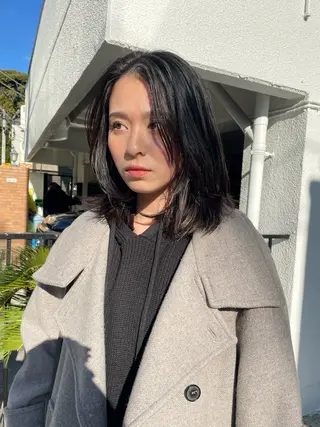 ミディアム 🪐ナチュラルモード ヘア🪐honokaのヘアスタイル