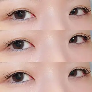 セミロング カラー ヘアアレンジ マツエク・マツパ 🍓Rei naのマツエク・マツパデザイン