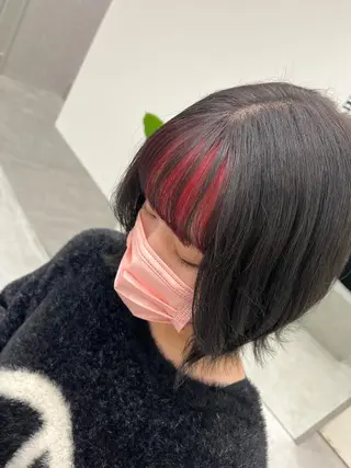 カラー 中村 彩夏のヘアスタイル