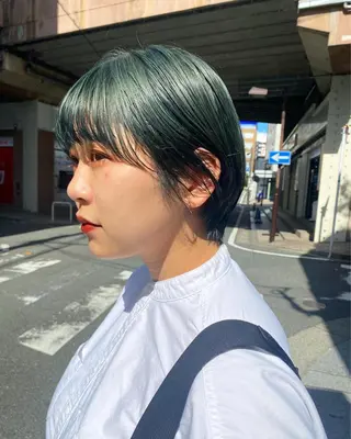 カラー qpula misuzuのヘアスタイル