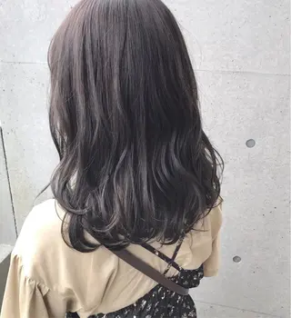 セミロング カラー ヘアアレンジ Satsuki ✂︎♡のヘアスタイル