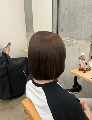 カラー ブリーチカラー×艶 🍨mihoのヘアスタイル