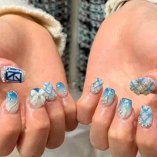 ショート 小川 柚香のネイルデザイン