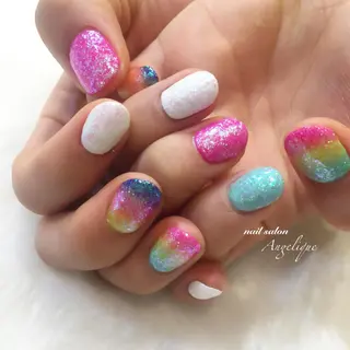 ショート ネイル Nail salon Angeliqueのネイルデザイン